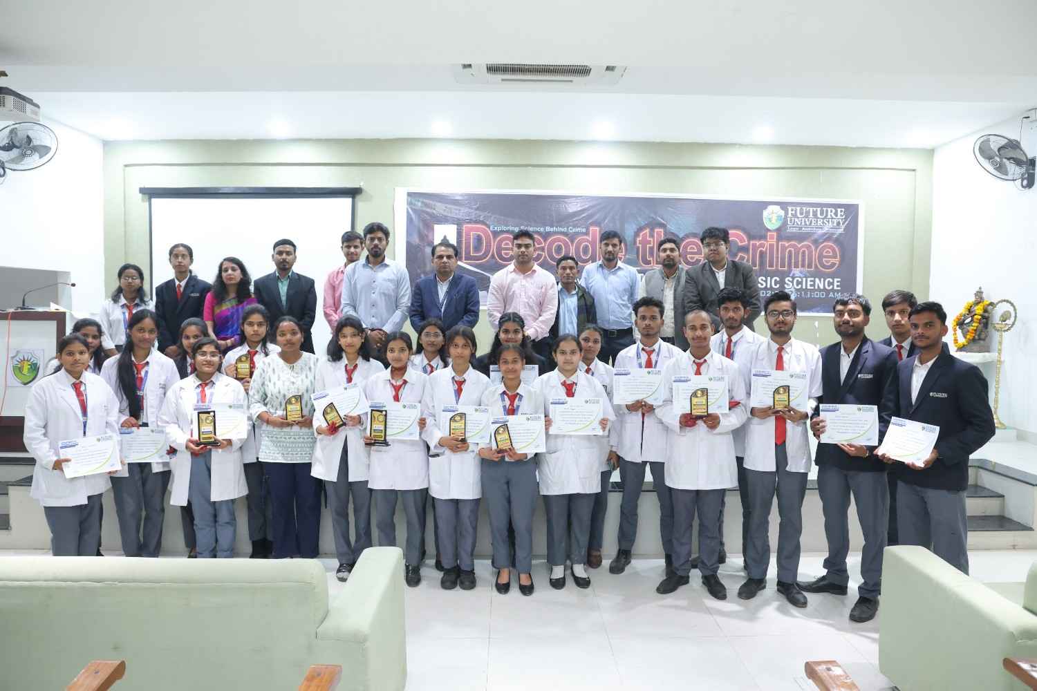 Successful Organization of Decode the Crime 2026 at Future University Bareilly